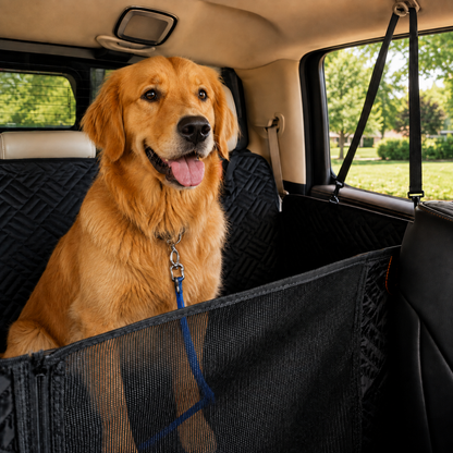 Happy Hound - Back Seat Dog Cover 50% OFF NOW 🔥