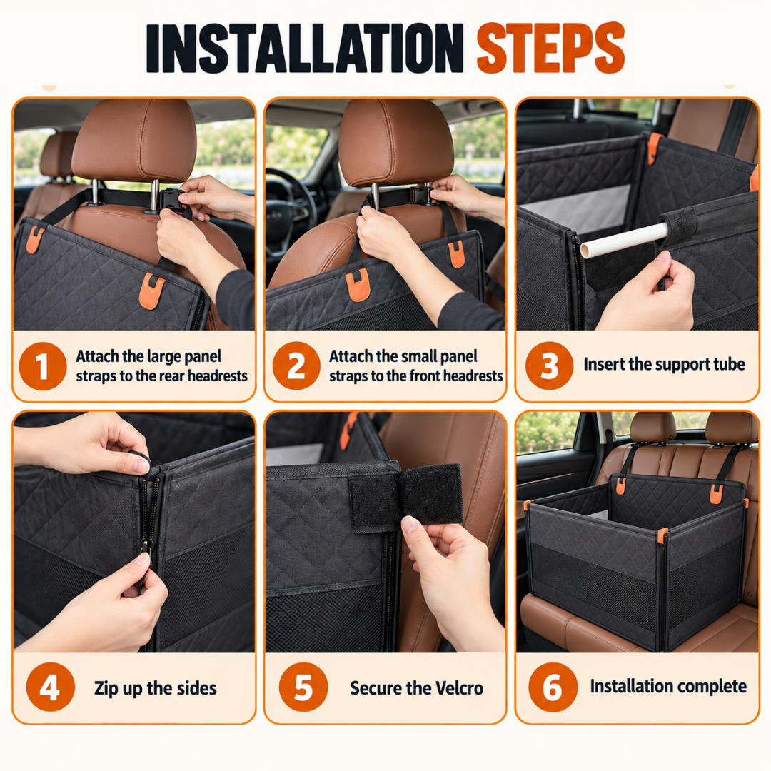 Single  Dog Travel Seat