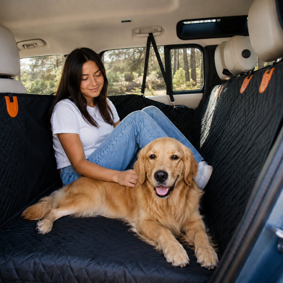 Happy Hound - Back Seat Dog Cover 50% OFF NOW 🔥
