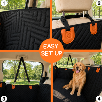 Happy Hound - Back Seat Dog Cover 50% OFF NOW 🔥